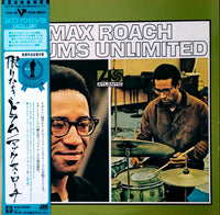 Max Roach - Drums Unlitimed w/OBI